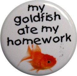 My goldfish ate my home work (#263)